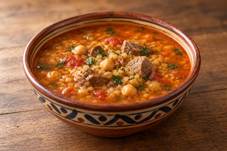 شربة فريك جزائرية