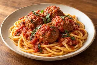 Meatballs in Italian Tomato Sauce