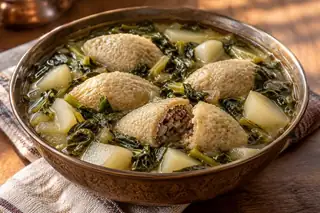 Kubba Hamuth (Sour Rice Kubba Soup)
