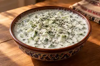 Laban bi Khiyar (Arabic Tzatziki)