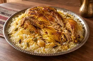 Chicken Haneeth (Slow-Roasted Chicken & Rice)