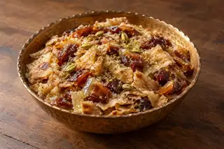 Hanini (Najdi Date & Bread Sweet)