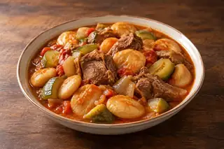 Mataziz (Najdi Dumpling Stew)