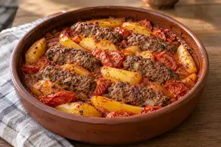 Baked Kebab Tray