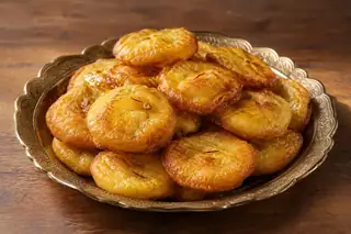 Khanfaroosh (Emirati Saffron Fritters)