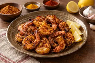 Spiced Grilled Shrimp
