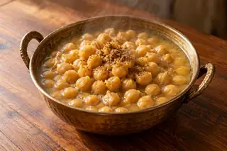 Dango (Boiled Chickpeas with Cumin)