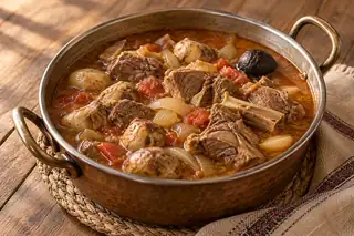 Desert Truffle & Lamb Stew