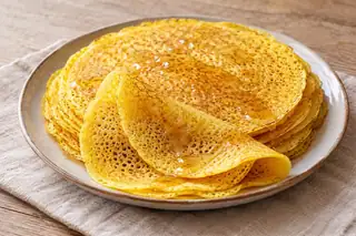 Mahalla (Emirati Saffron Pancake Bread)