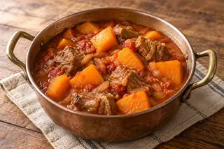 Pumpkin Idam (Lamb & Pumpkin Stew)