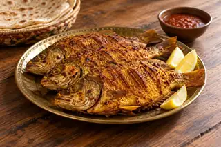 Fried Safi (Crispy Rabbitfish)