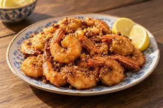 Fried Shrimp (Gambari Ma'li)