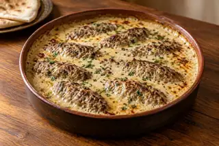 Kofta with Tahini