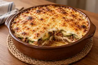 Zucchini Béchamel Bake