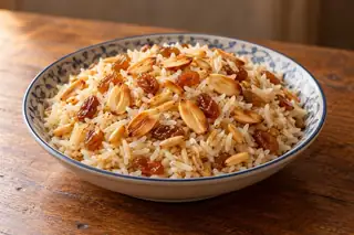 أرز بالمكسرات