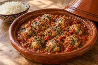 طاجين كفتة السردين
