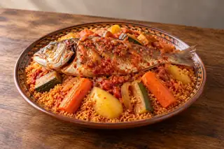 Tunisian Fish Couscous