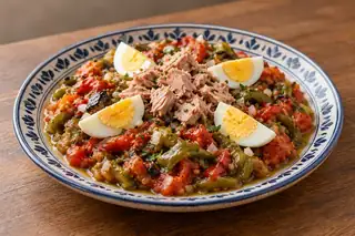 Salata Mechouia (Tunisian Grilled Salad)
