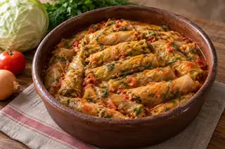محشي كرنب