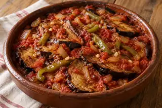 Mesaqaa (Egyptian Eggplant in Tomato Sauce)