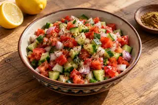 Salata Baladi (Egyptian Chopped Salad)
