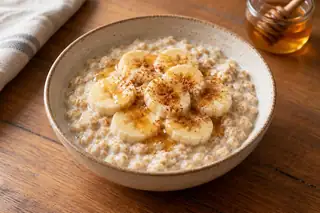 Banana Honey Oatmeal