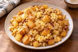 Potato & Egg Mfarakeh