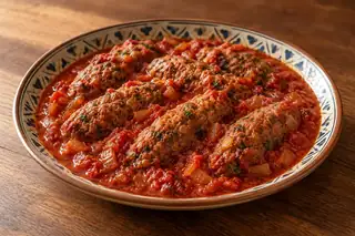 Kabab Hindi (Kofta in Tomato Sauce)