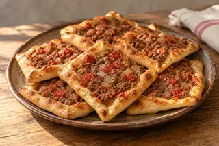 Sfiha Baalbakieh (Open Meat Pies)