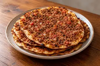 Lahm Bi Ajeen (Meat Flatbreads)
