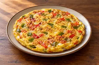 Vegetable Omelette