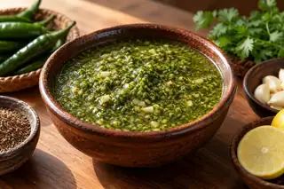 Adeni Basbas (Green Chilli Sauce)