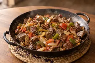 Qallaba (Yemeni Stir-Fried Liver)